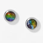 Round Stud Earrings