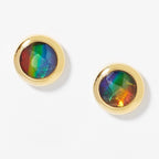 Round Stud Earrings