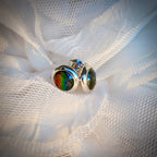 Round Stud Earrings