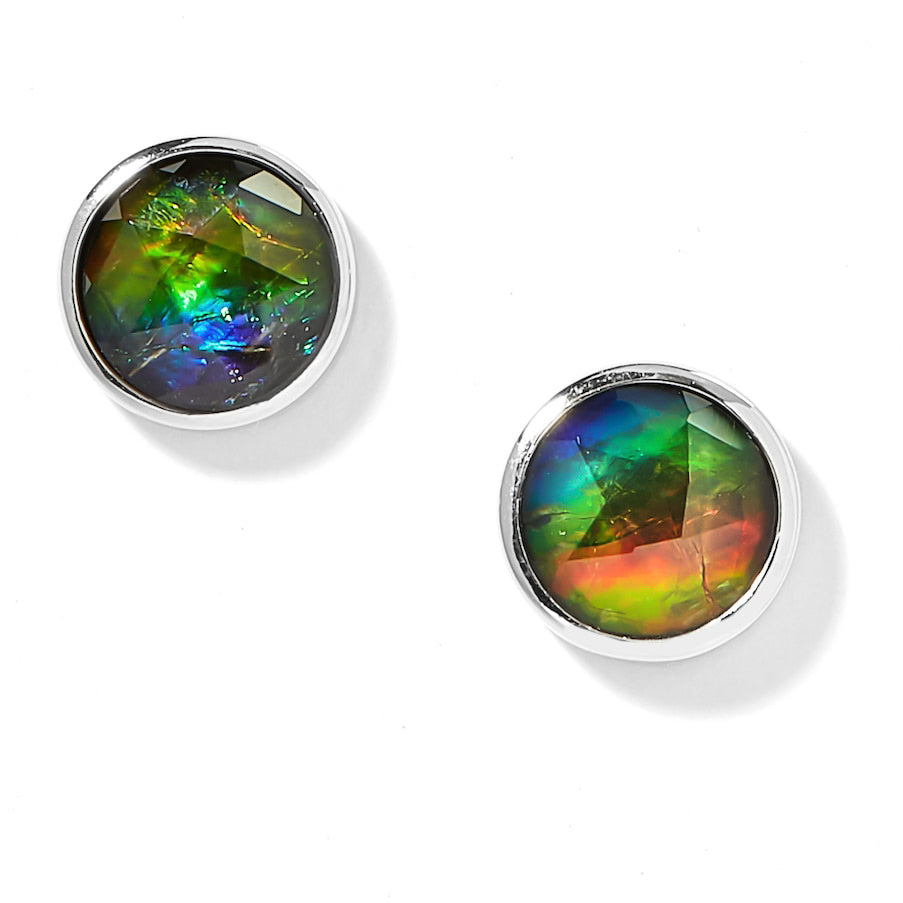 Round Stud Earrings