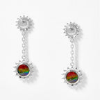 Sunflower Drop Earrings