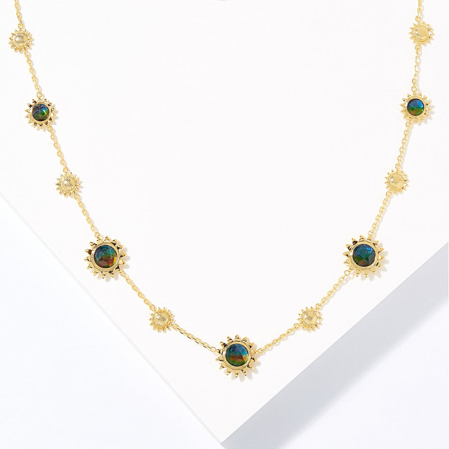 Sunflower Necklace